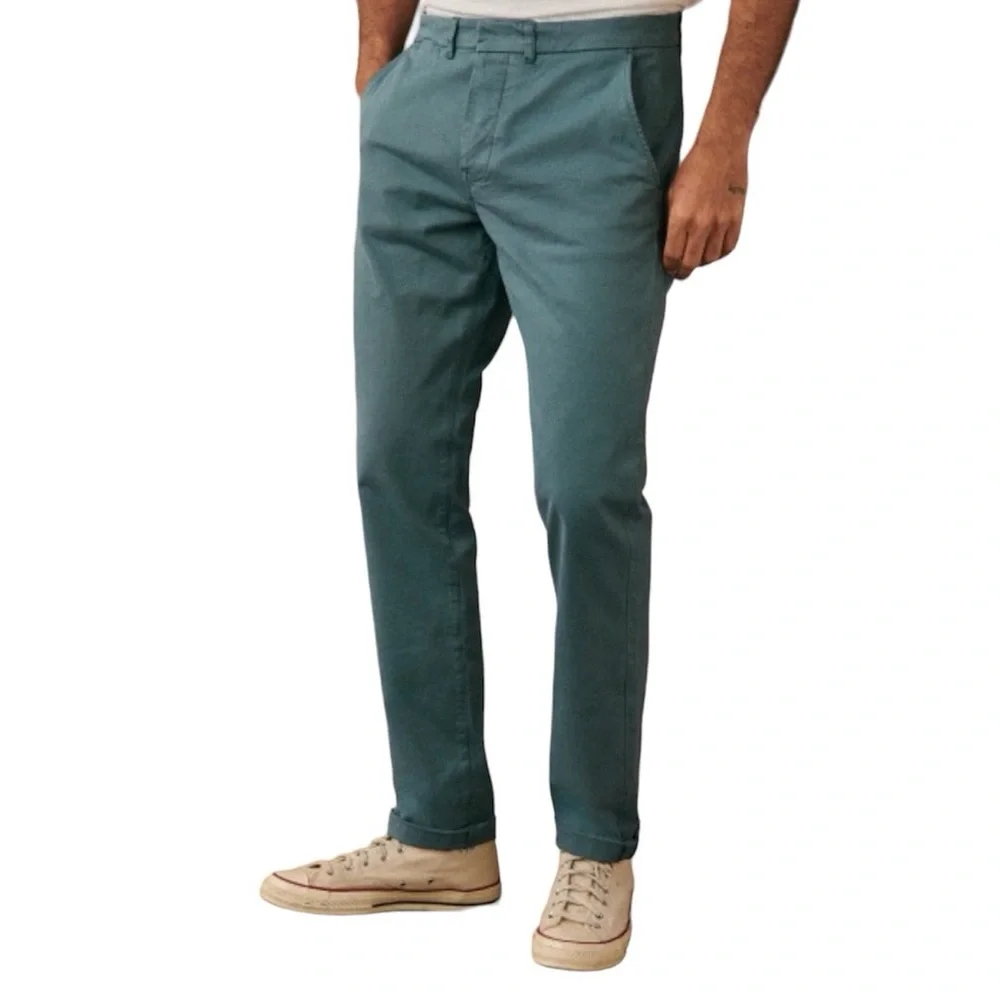 Urban outfitters chinos trousers skinny fit in gray-green size 29x30 - Picture 1 of 8